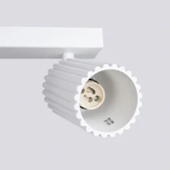 Plafondlamp Karbon Line 6-Lichts Wit - Giga Meubel