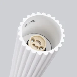 Plafondlamp Karbon Tube 1-Lichts Wit - Giga Meubel