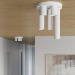 Plafondlamp Lagos 5-Lichts Wit - Giga Meubel