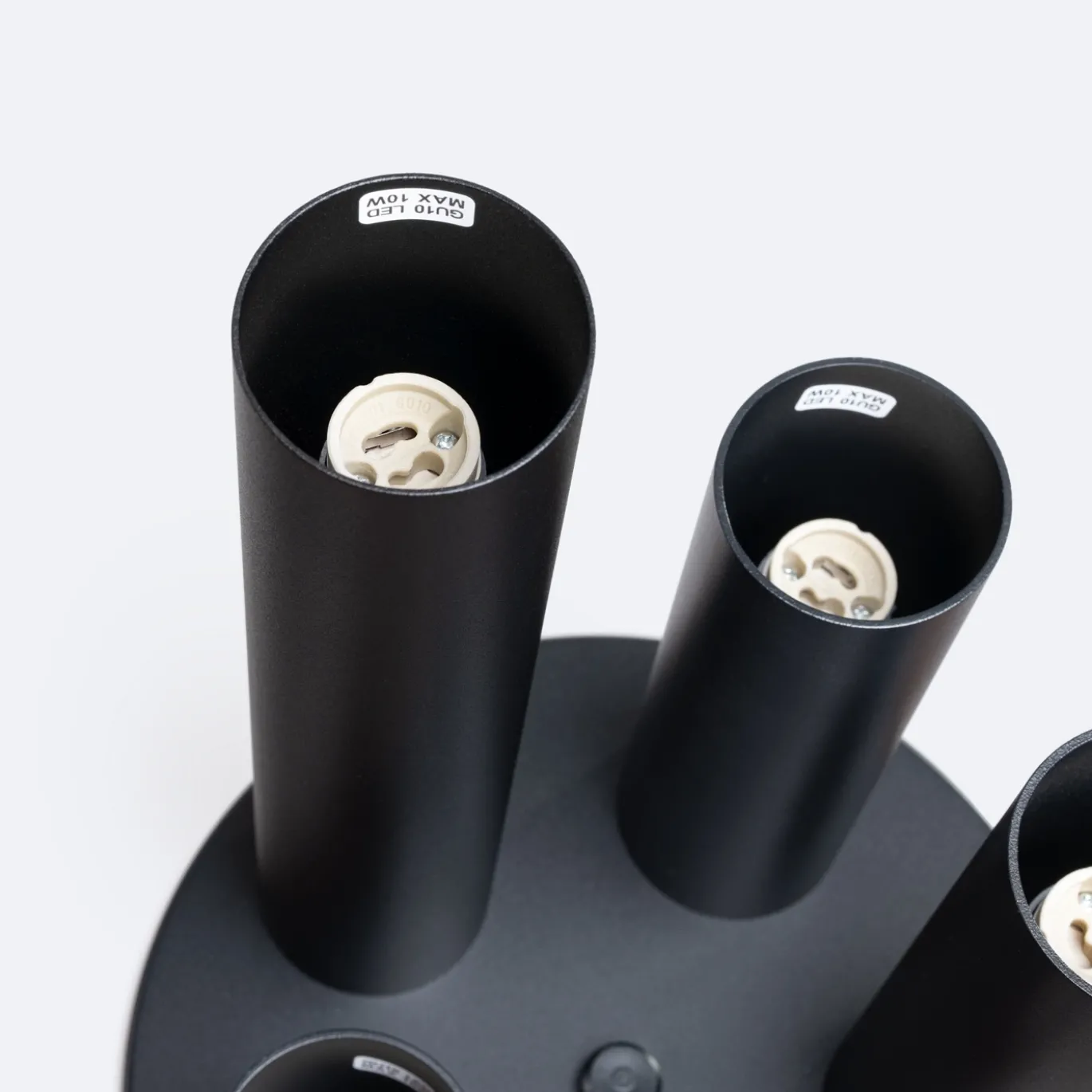 Plafondlamp Lagos 5-Lichts Zwart - Giga Meubel