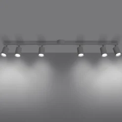 Plafondlamp Lemmi 6-Lichts Wit - Giga Meubel