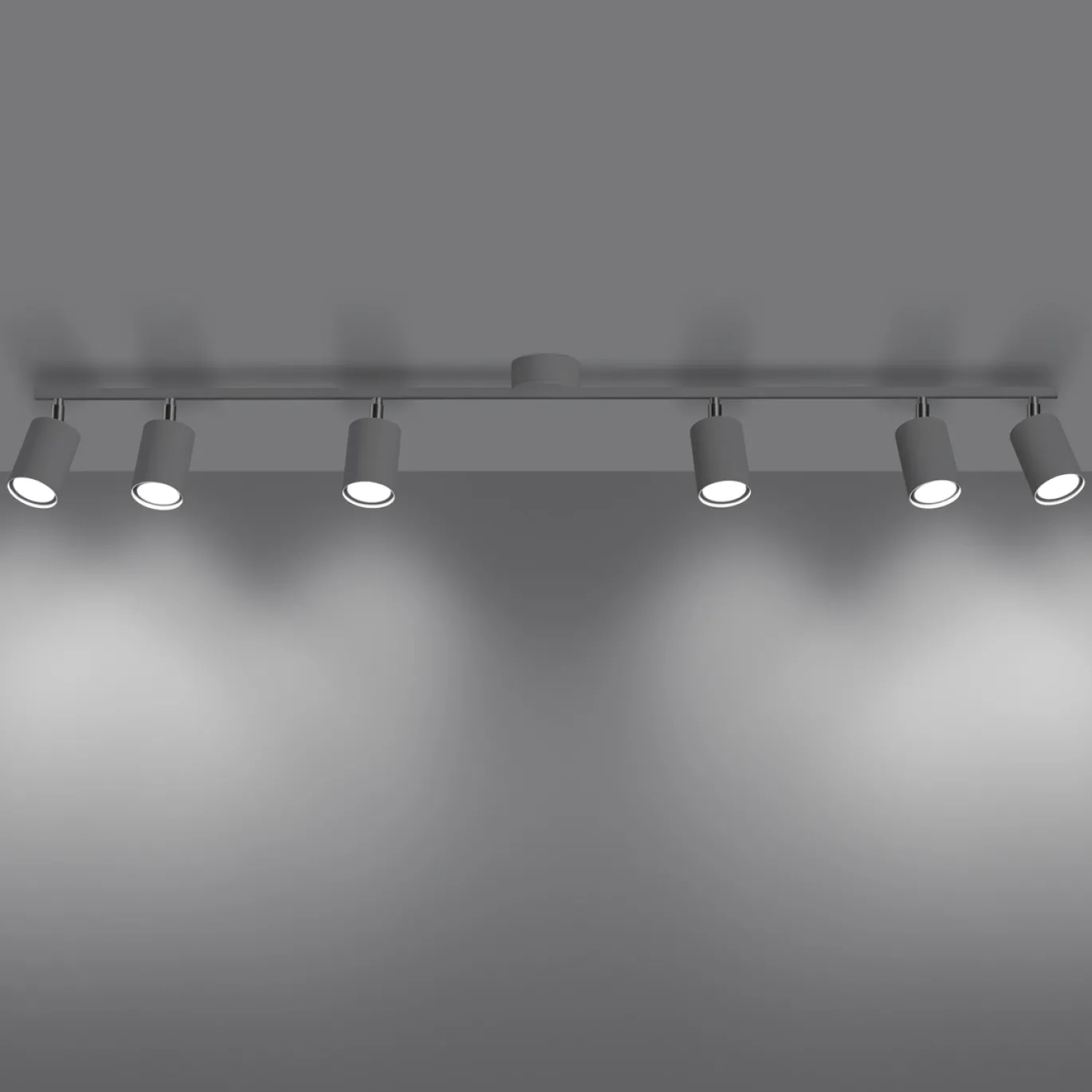 Plafondlamp Lemmi 6-Lichts Wit - Giga Meubel