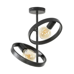 Plafondlamp 2L Hover Charcoal