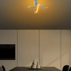 Plafondlamp Likma Grijs