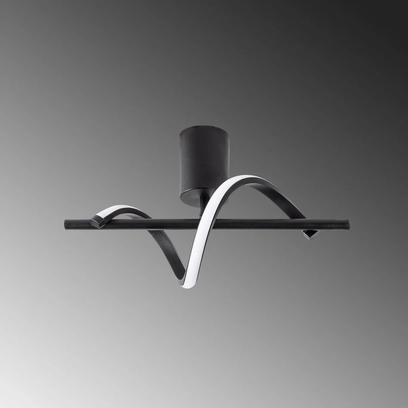 Plafondlamp Likma Zwart