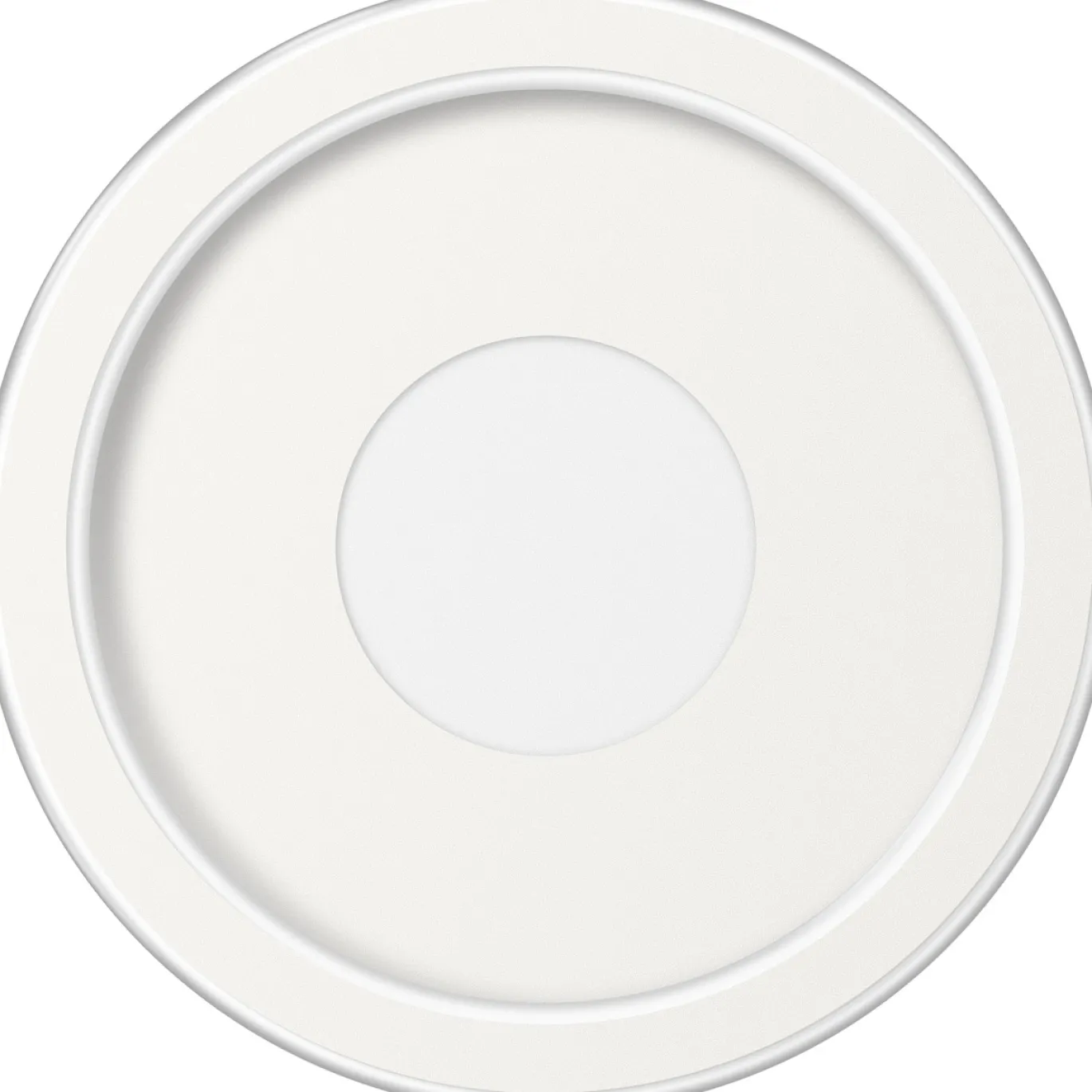 Plafondlamp Loïs Extra LED Wit Ø23cm - Giga Meubel
