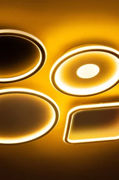 Plafondlamp Loïs Extra LED Zwart Ø23cm - Giga Meubel
