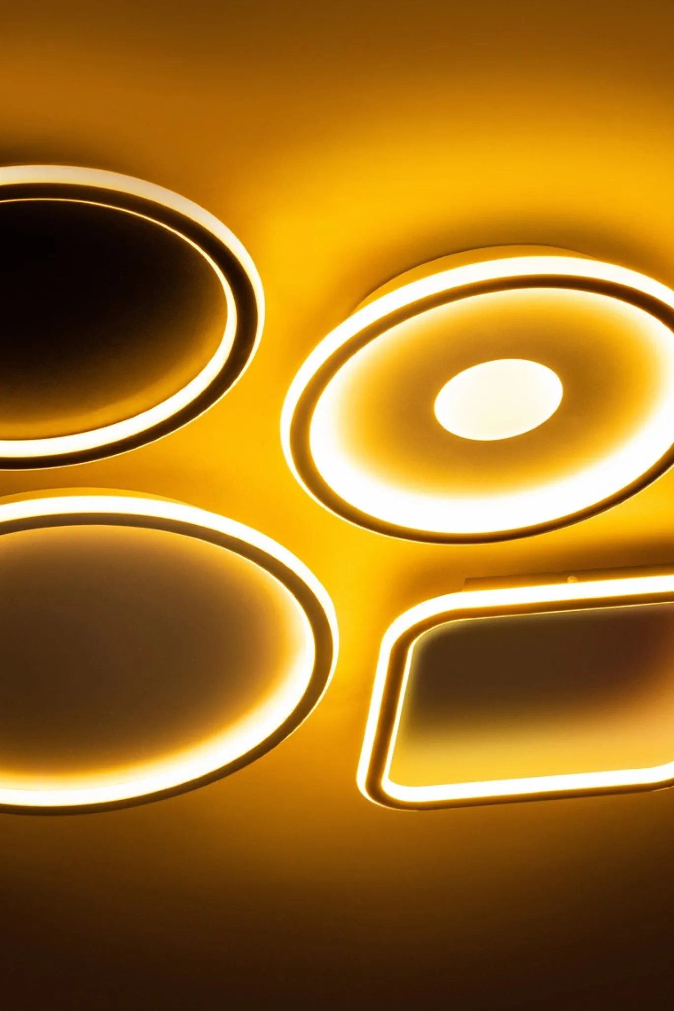 Plafondlamp Loïs Extra LED Zwart Ø23cm - Giga Meubel