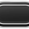 Plafondlamp Loïs Ovaal LED Zwart 30cm - Giga Meubel