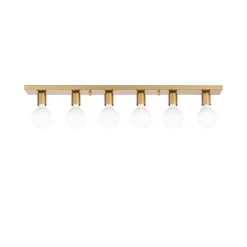 Plafondlamp Mirro 6-Lichts Goud