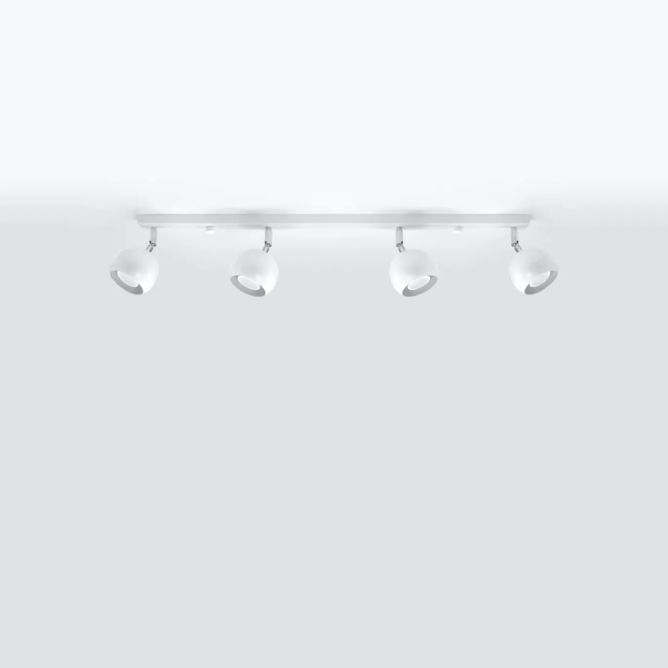 Plafondlamp Oculare 4-Lichts Wit - Giga Meubel
