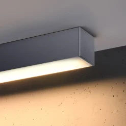 Plafondlamp Pinne Grijs 3000K 90cm - Giga Meubel