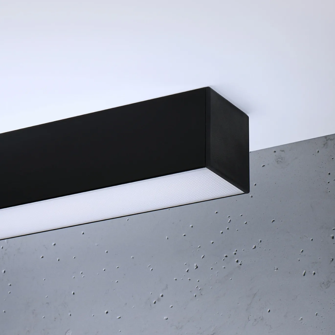 Plafondlamp Pinne Zwart 3000K 118cm - Giga Meubel