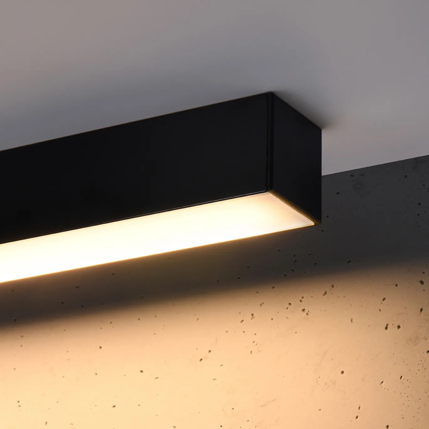 Plafondlamp Pinne Zwart 3000K 118cm - Giga Meubel