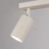 Plafondlamp Ring 4-Lichts Beige - Giga Meubel