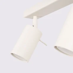 Plafondlamp Ring 4-Lichts Beige - Giga Meubel