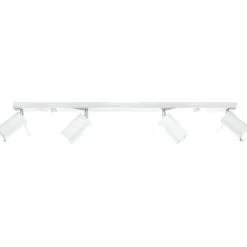 Plafondlamp Ring 4-Lichts Wit - Giga Meubel