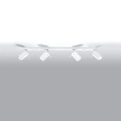Plafondlamp Ring 4-Lichts Wit - Giga Meubel