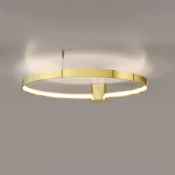 Plafondlamp Rio Polished Gold 3000K Ø78cm - Giga Meubel