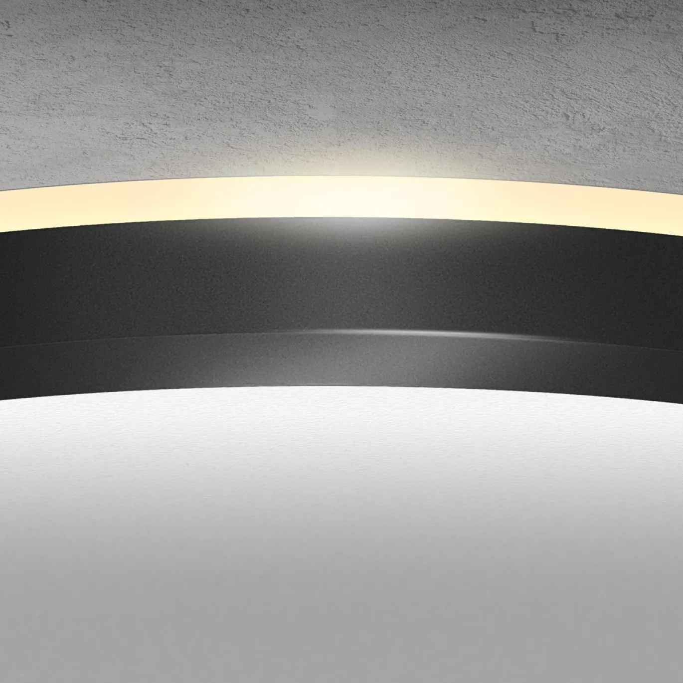 Plafondlamp Ruby LED Zwart Ø40cm - Giga Meubel