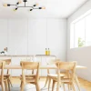 Plafondlamp Sparrow Split Zwart 6-Lichts