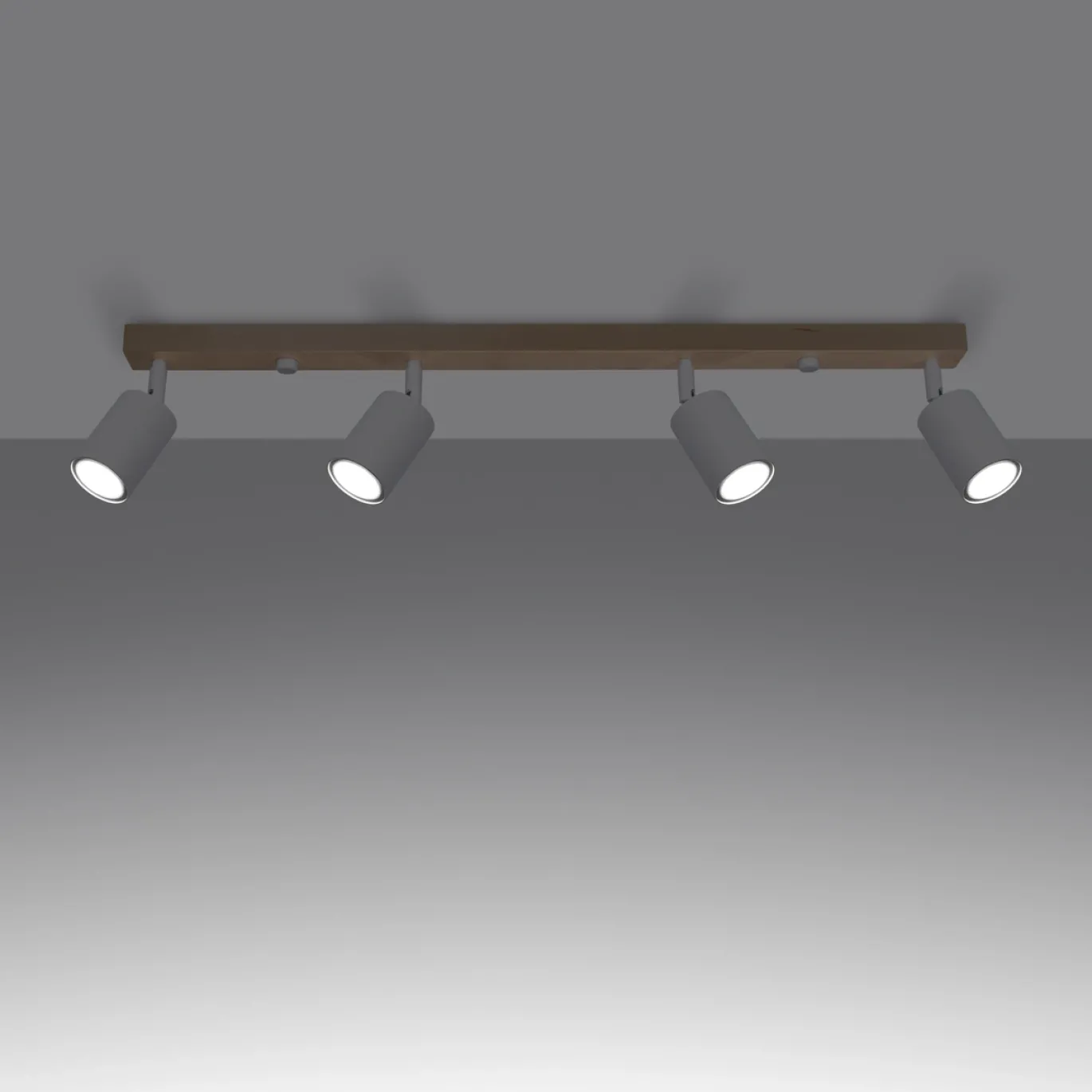 Plafondlamp Verdo 4-Lichts Wit - Giga Meubel