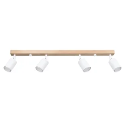 Plafondlamp Verdo 4-Lichts Wit - Giga Meubel