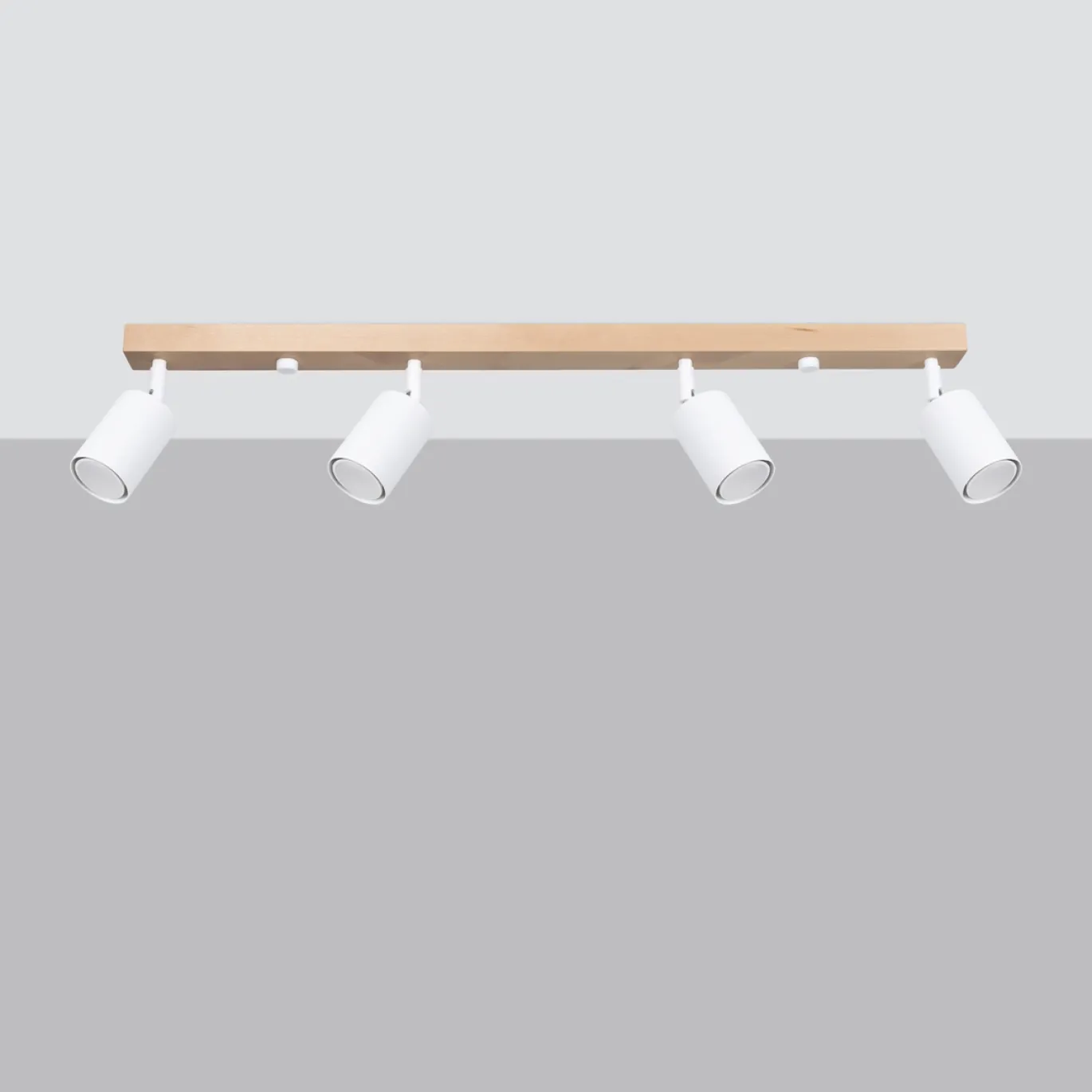 Plafondlamp Verdo 4-Lichts Wit - Giga Meubel