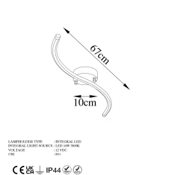 Plafondlamp Yilan Goud