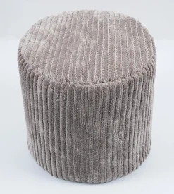 Poef Ribbed Beige - Giga Living