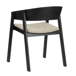 Pole to Pole Armstoel Edo Hout Zwart