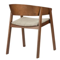 Pole to Pole Armstoel Edo Hout Bruin