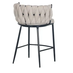 Pole to Pole Barstoel Wave Beige