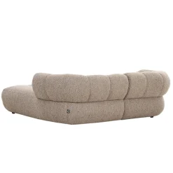 Pole to Pole Chaise Longue Bank New York 2,5-Zits Zand Bouclé