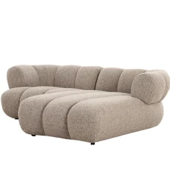 Pole to Pole Chaise Longue Bank New York 2,5-Zits Zand Bouclé
