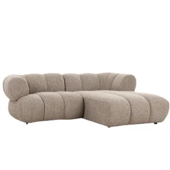 Pole to Pole Chaise Longue Bank New York 2,5-Zits Zand Bouclé