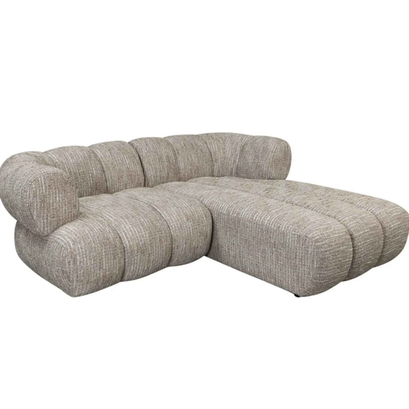 Pole to Pole Chaise Longue Bank New York 2,5-Zits Grijs