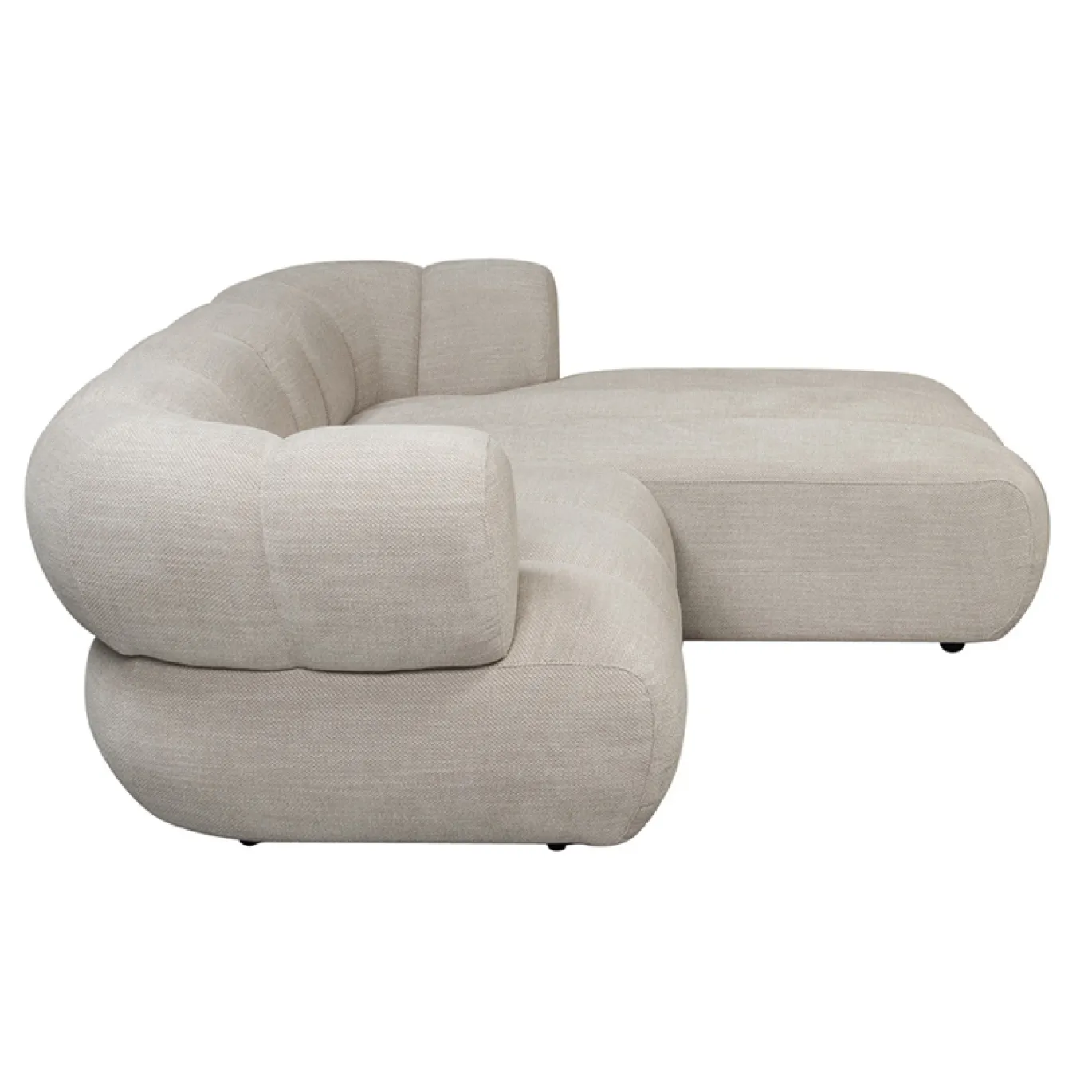 Pole to Pole Chaise Longue Bank New York 2,5-Zits Beige
