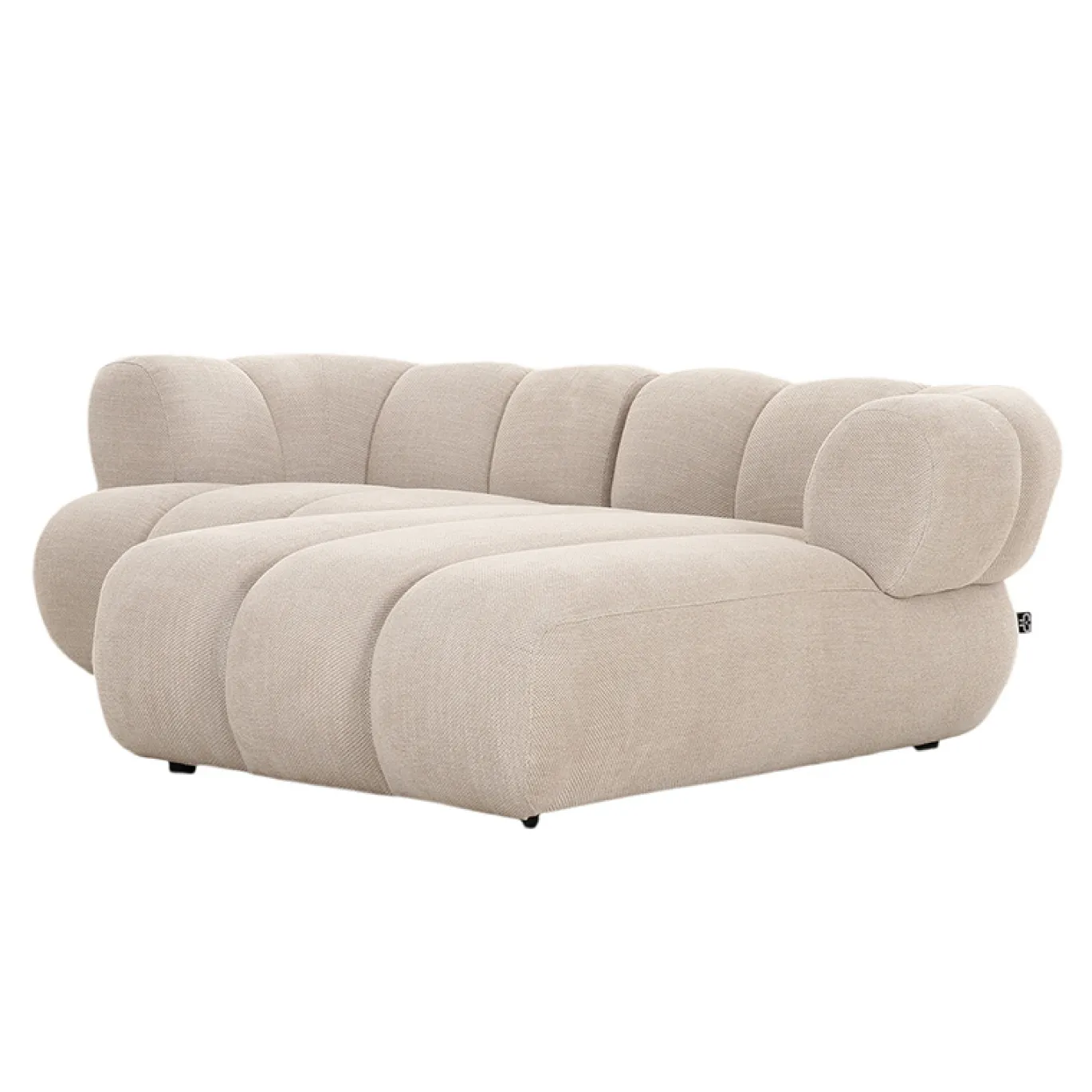 Pole to Pole Chaise Longue Bank New York 2,5-Zits Beige
