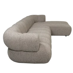 Pole to Pole Chaise Longue Bank New York 4-Zits Zand Bouclé