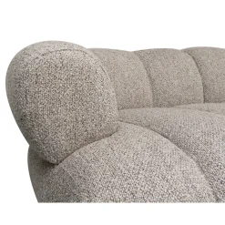 Pole to Pole Chaise Longue Bank New York 4-Zits Zand Bouclé