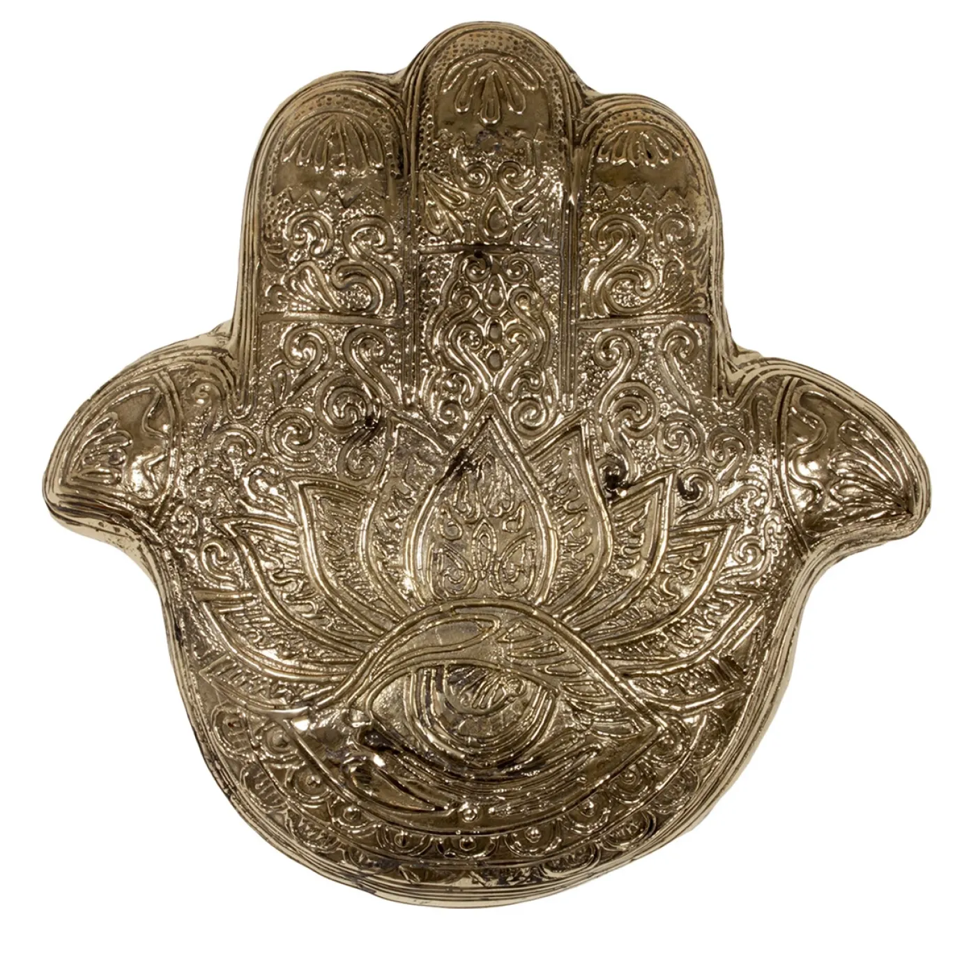 Pole to Pole Deco Object Fatima Hand Brass