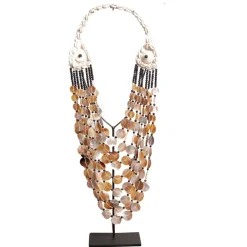 Pole to Pole Deco Object Shell Necklace