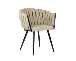Pole to Pole Eetkamerstoel Wave Beige