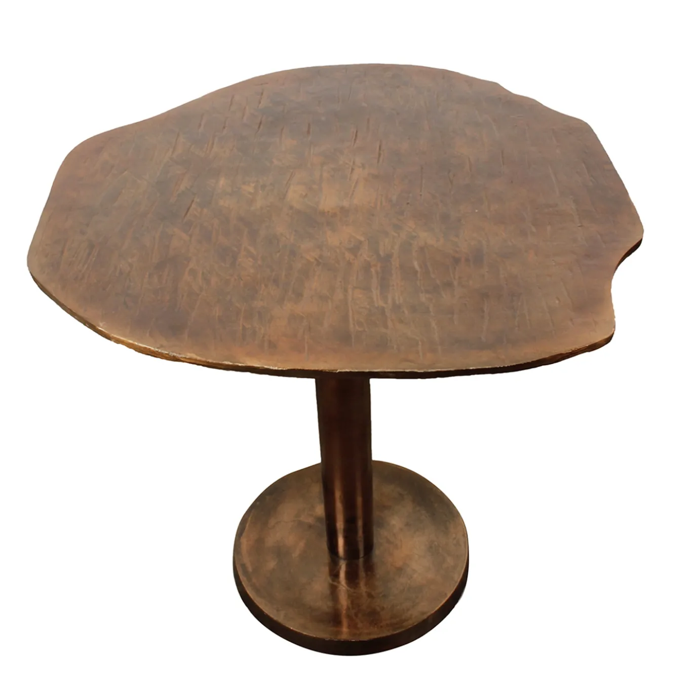 Pole to Pole Eettafel Sycomore Aluminium Bruin