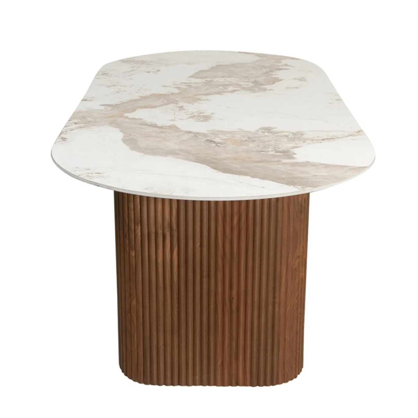 Pole to Pole Eettafel Urban Chique Marmerlook 220cm
