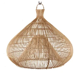 Pole to Pole Lampenkap Onion Rotan Ø60cm