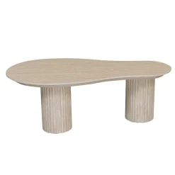 Pole to Pole Salontafel Craft Organisch Travertinlook