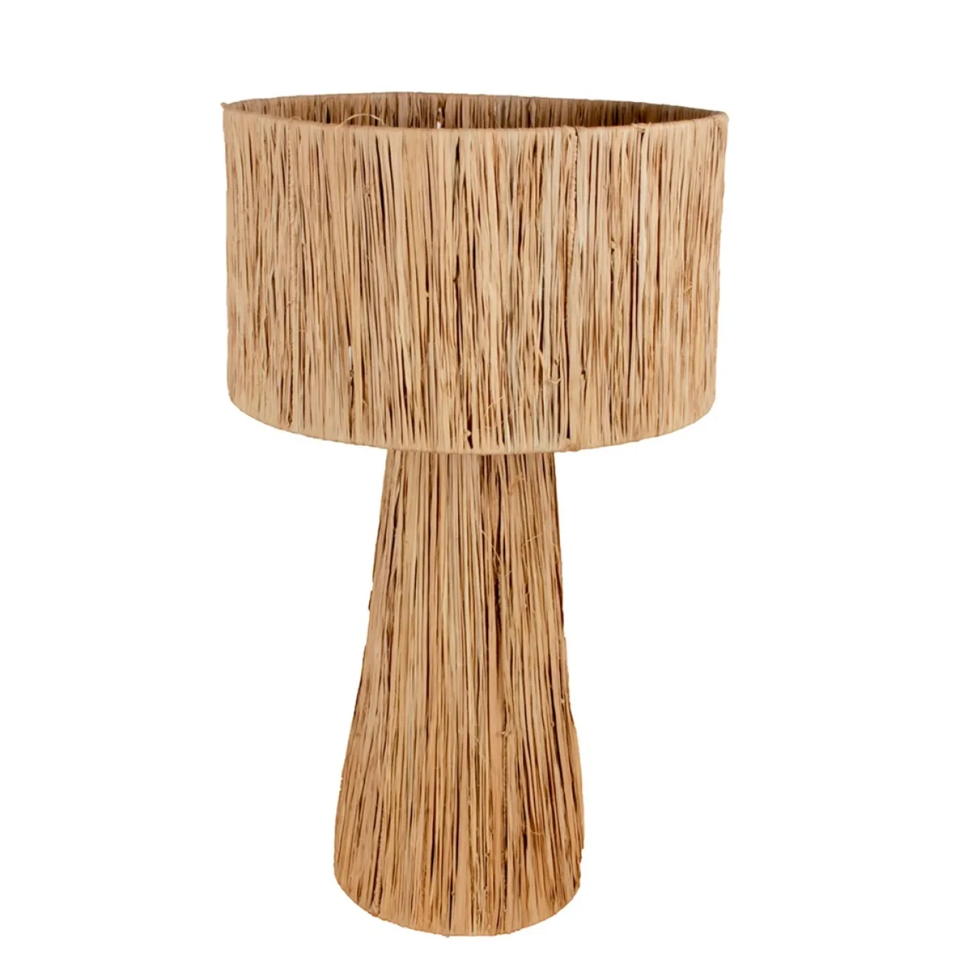 Pole to Pole Vloerlamp Raffia L