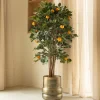 PrettyPlants Kunst Sinaasappelboom 120cm